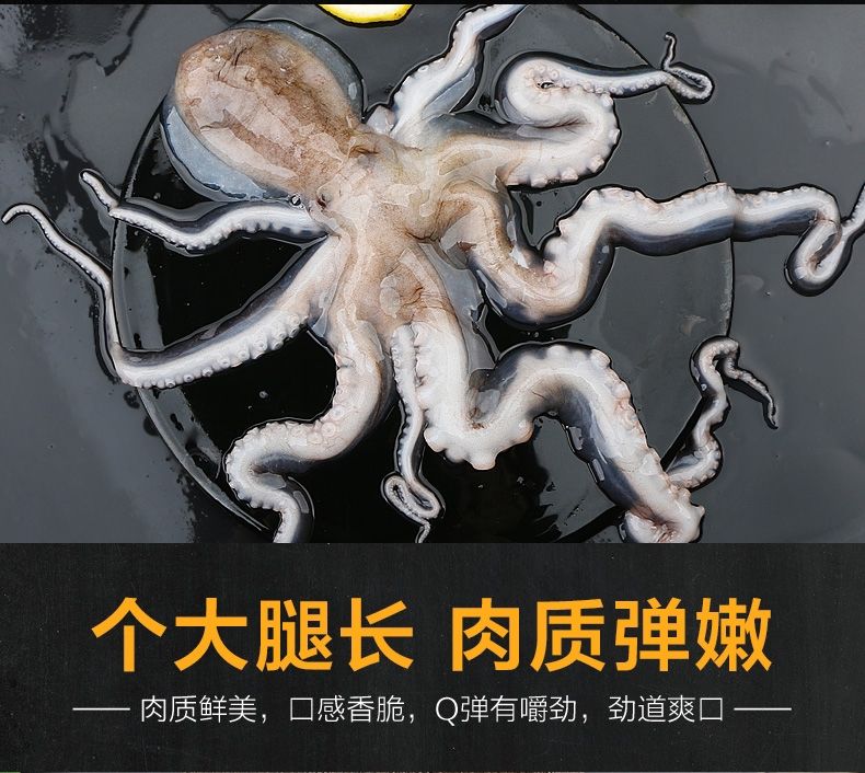 大长腿八爪鱼新鲜海捕长腿八爪鱼超大长腿八爪鱼鲜活速冻大八爪鱼长腿