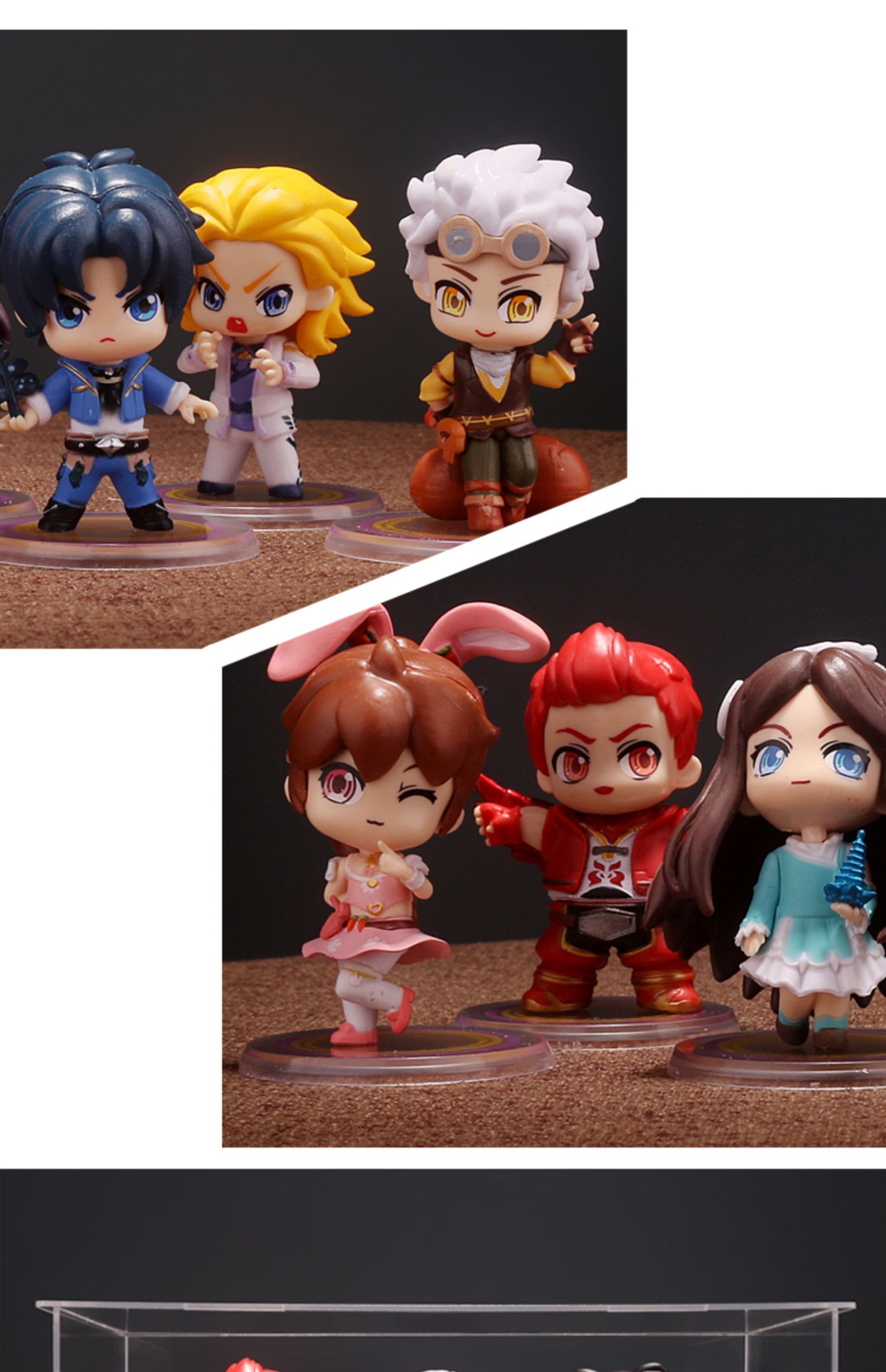 现货斗罗大陆手办 史莱克七怪斗唐三 小舞摆件盲盒潮玩可爱公仔 7款