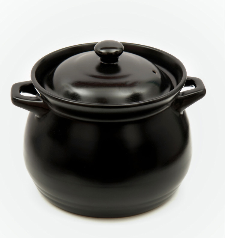 砂锅炖锅家用燃气大容量小号煲汤老式土砂锅煤气灶特大号 白色14号(5