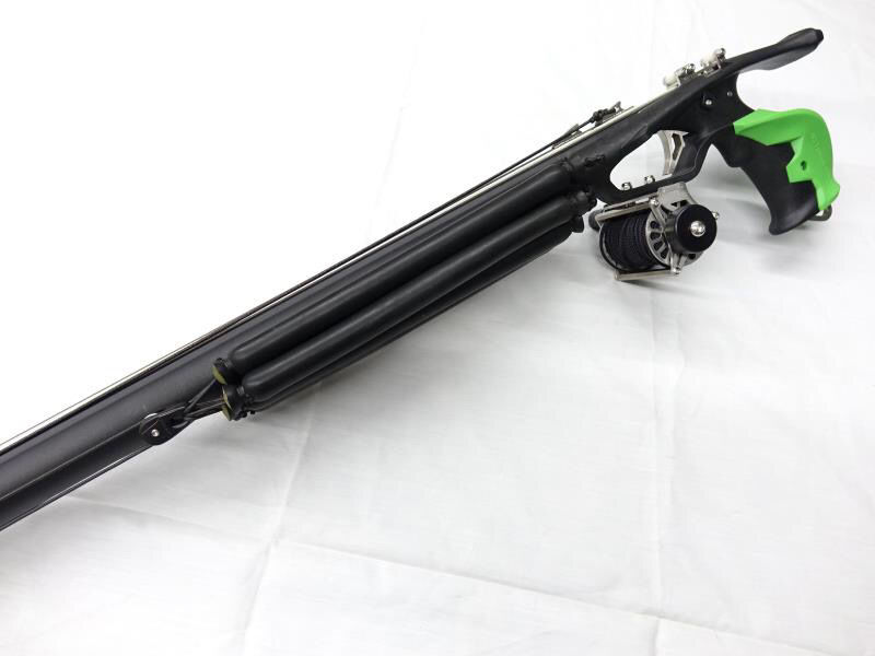 铁甲鲨逆变滚轮碳纤维鱼枪自动深海潜水鱼枪套装水下射鱼神器 碳管