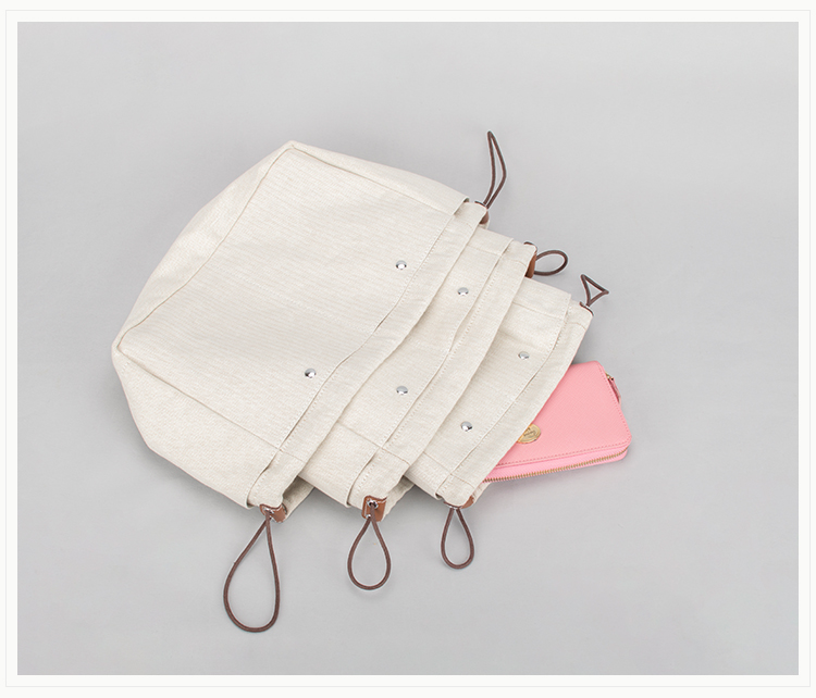 20cm棉质双层帆布内胆包 包中包 通用内胆包 h家同款式内胆包 30cm