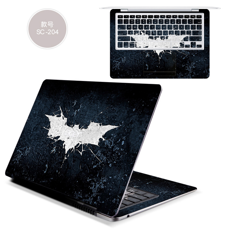 奇锋捷 适用于神舟炫龙毁灭者dc/dd-pro免裁剪笔记本电脑炫彩贴膜外壳