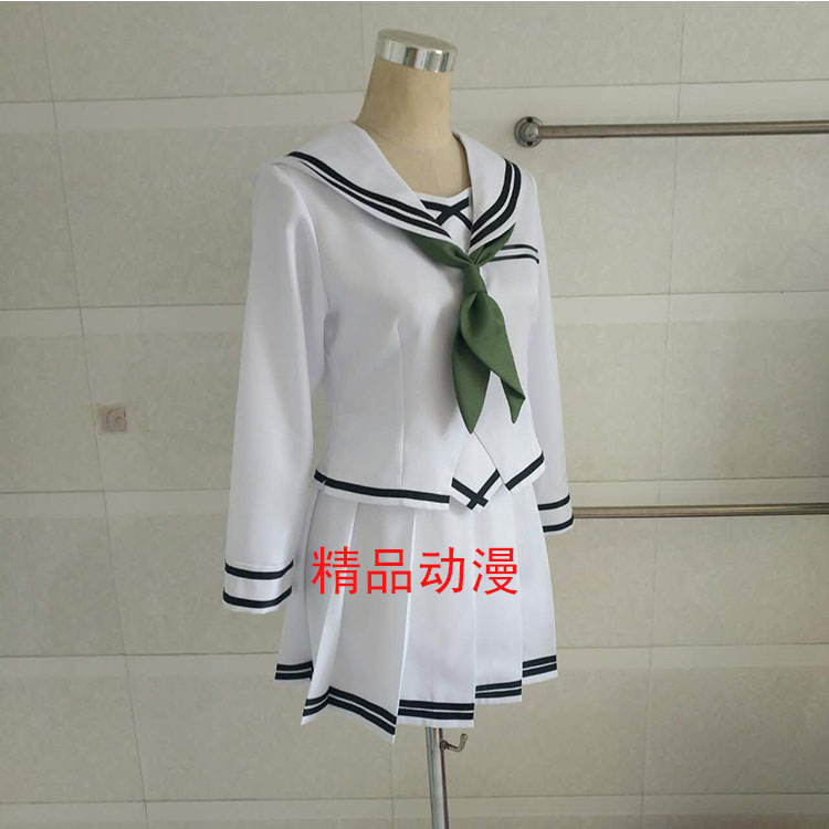 阿坡饵 美少女万华镜4觋夕莉 觋夕摩cos 制服水手服罪与罚的少女cos服