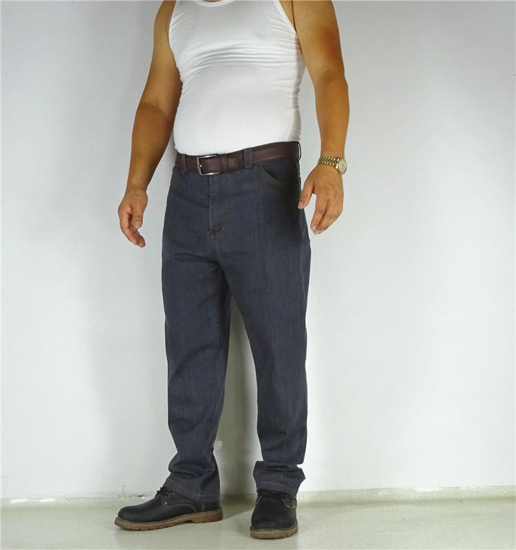 裤宽松大码长裤 休闲胖人肥佬裤特大码男裤 黑色 88 46码240斤左右穿