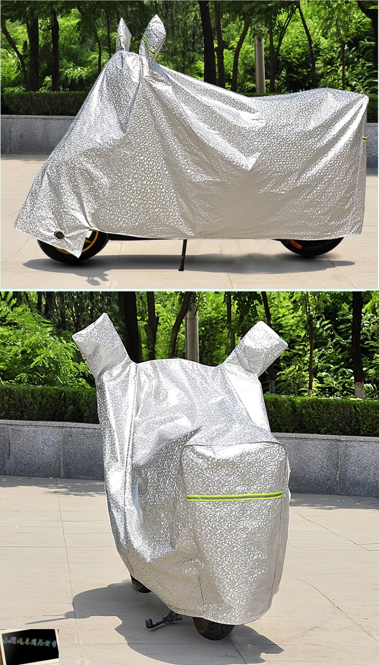 梦奇125踏板女装摩托车车衣电动车车罩防雨防晒套遮阳罩遮雨罩150盖布