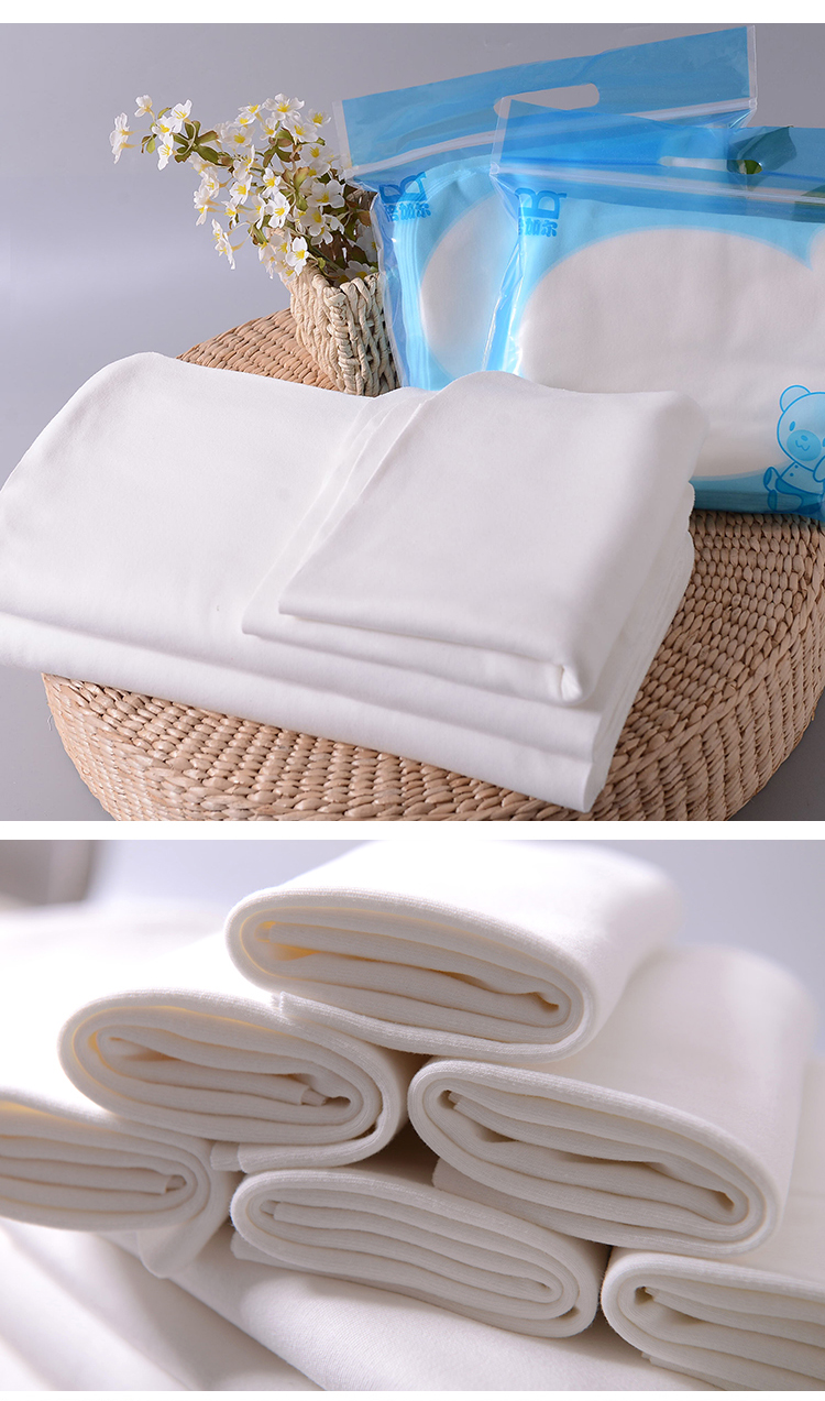 尿布婴儿尿布非纱布尿布宝宝新生儿全棉布料尿戒子 【纯蓝】3*0.