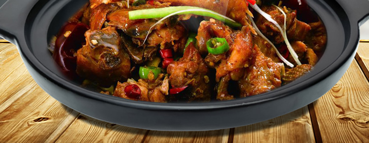 陶瓷超浅大砂锅干锅红烧饭店砂锅明火耐高温干烧不易裂沙锅 无盖(口径