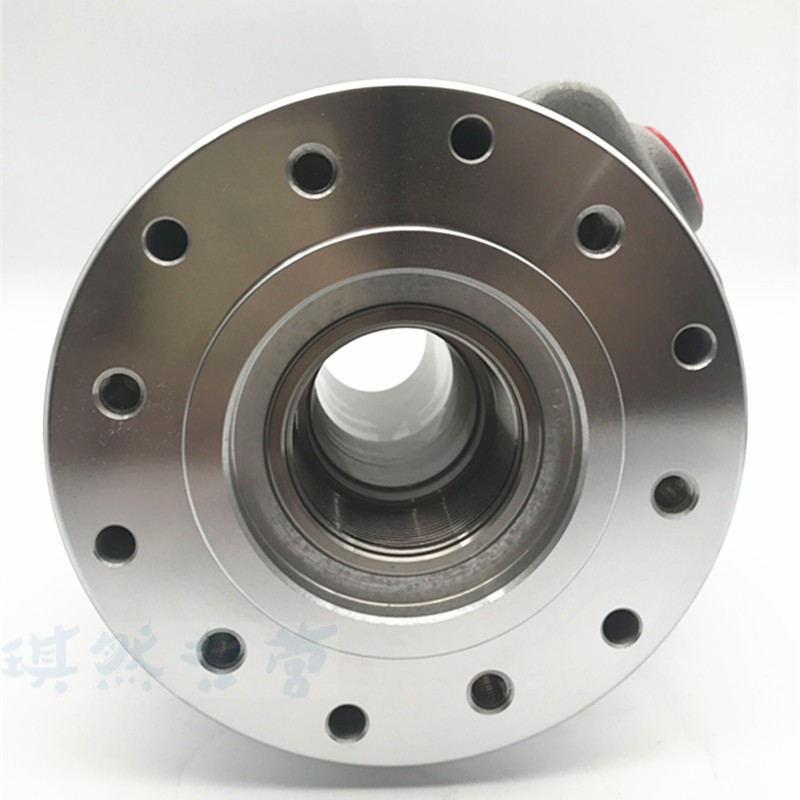 定做卡盘油缸中空油缸中空油压回转缸液压卡盘油缸三爪油缸tk646通孔