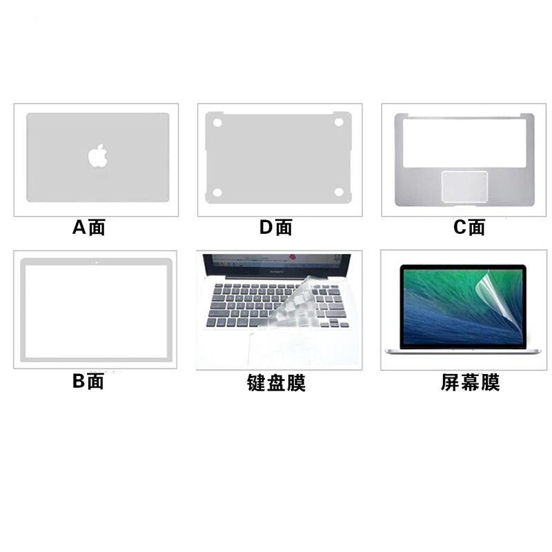 Dán Macbook  12MacBook A1534 CH 27 ABCD PG002 - ảnh 2