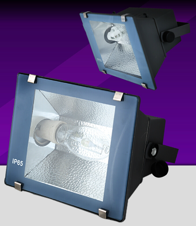 投光灯400w金卤灯钠灯150w250w射灯1000瓦户外防水泛光灯 整套100w(单