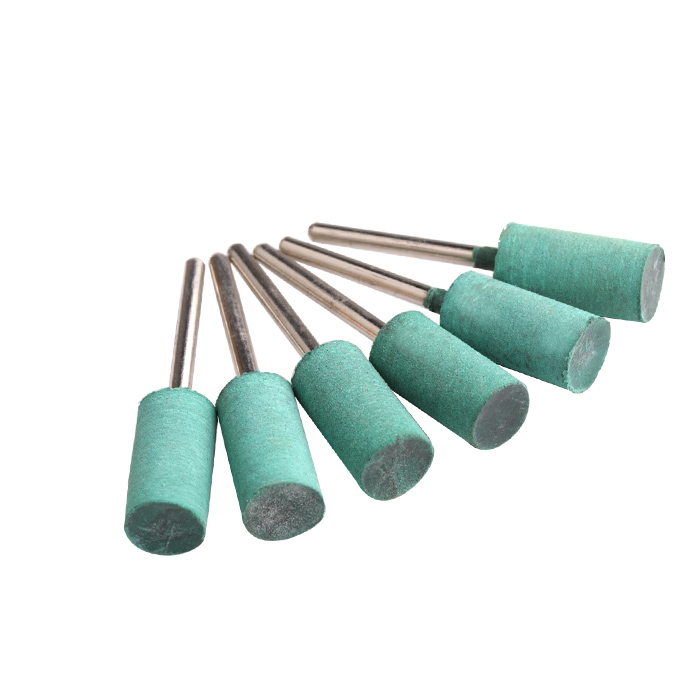 元顺橡胶磨头抛光磨头3mm柄镜面抛光磨头12mm模具抛光磨头 套装100只