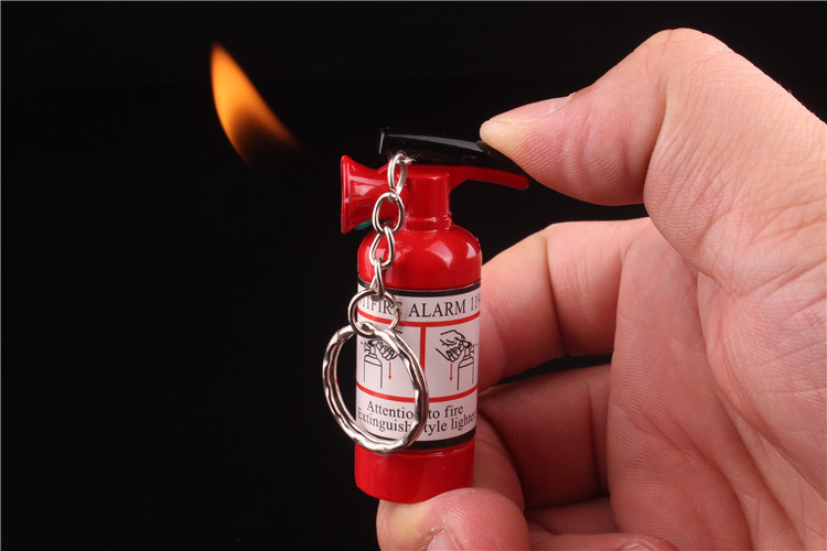 新奇创意打火机金属直冲子弹打火机小茶壶造型灭火器形状煤气罐可乐打