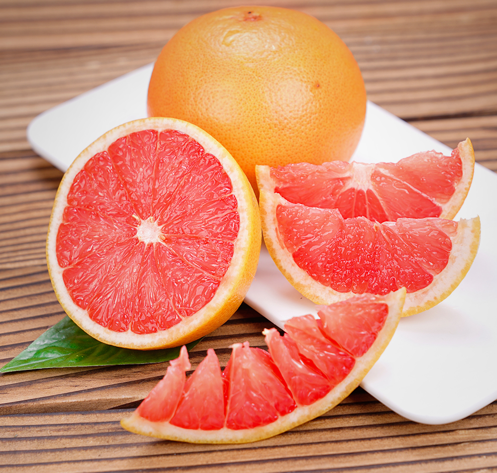 壹农壹果 南非红心西柚 葡萄柚子水果 6个 单果250g-320g _ 6折现价40