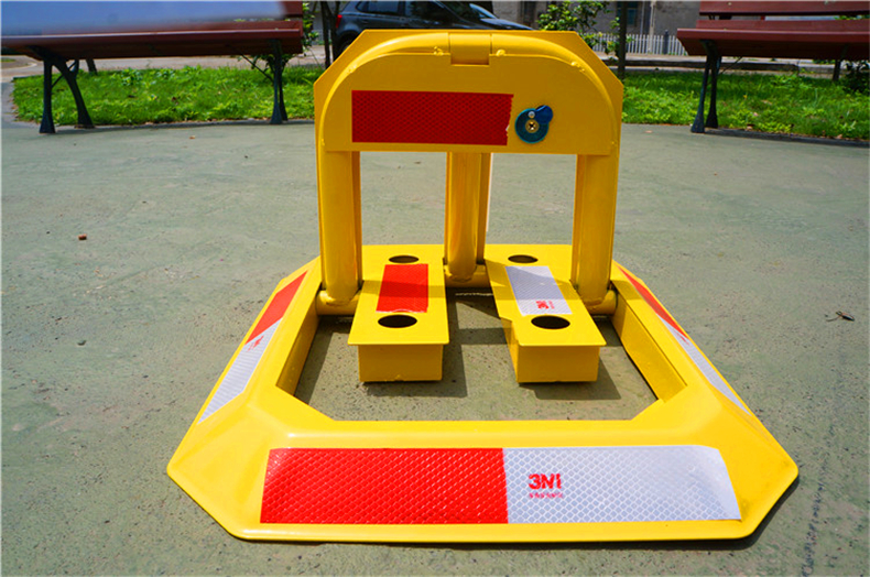 汽车私家停车位地锁停车锁八角占车位锁地锁加厚防撞停车桩免打孔  免