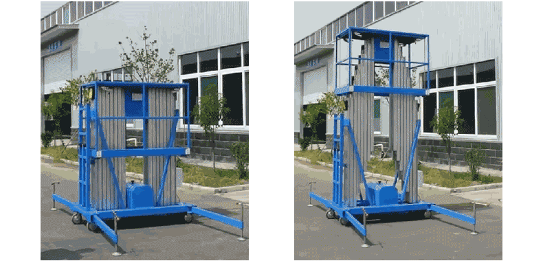 阿斯卡利ascari移动式升降机液压升降平台电动移动单柱双柱小型高空