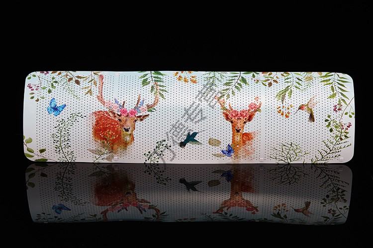 空调挡风板防直吹挡风罩挂机出风口遮挡板月子通用导风板 春天款(密