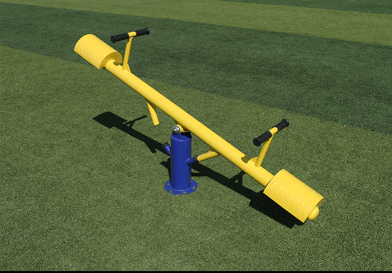 户外健身器材/健身路径/室外器材/小区广场健身器材之 双柱跷跷板