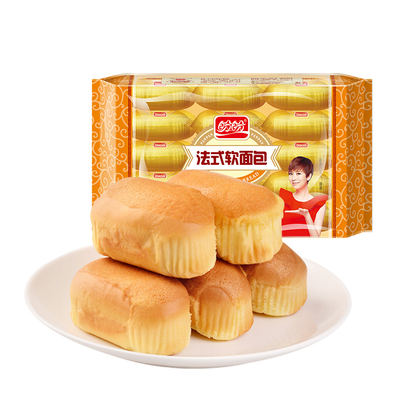 盼盼法式软面包香橙味300g15件