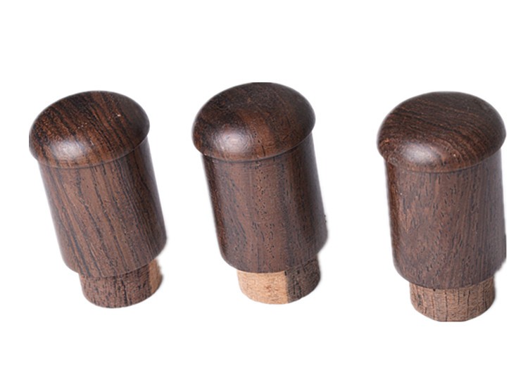 手工字画装裱材料轴头蘑菇型带把轴头 卷轴裱画地轴堵头 带把轴头