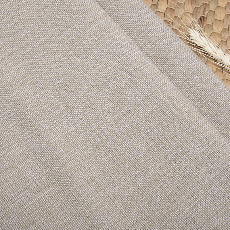 沙发布料加厚粗亚麻布防尘棉麻布纯色面料坐垫抱枕软硬包 1号浅米黄