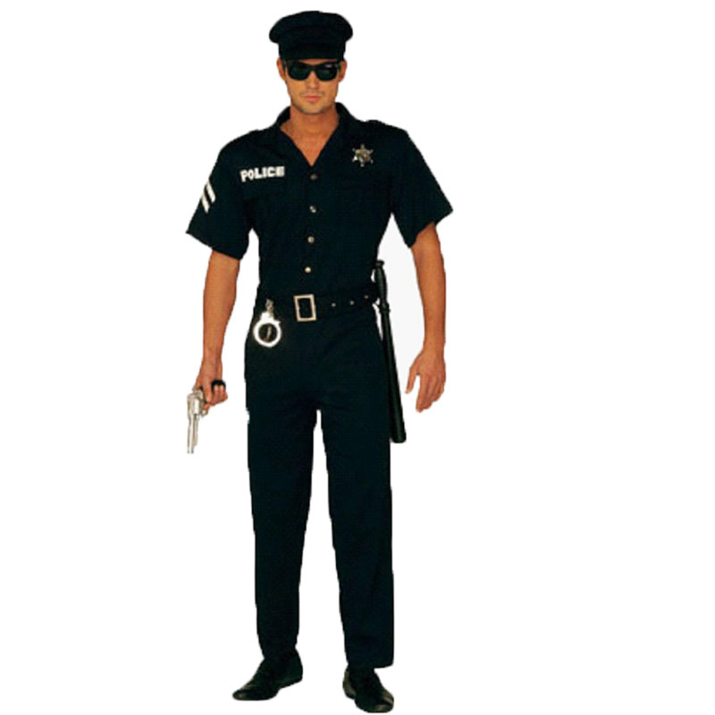 时尚 个性 潮流 police警长服款警察制服诱惑万圣节cos服 情