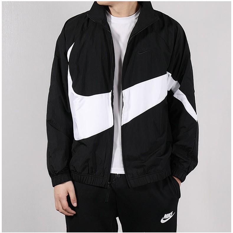nike耐克男装新款bigswoosh大钩子logo运动休闲夹克外套ar3133ar3133