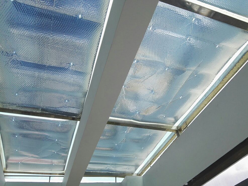 定制双面铝箔隔热膜膜屋顶双面铝箔隔热气泡膜反射膜玻璃窗户 室外