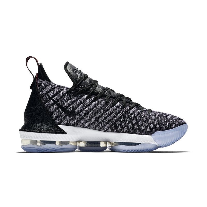 nike耐克 lebron 16 lbj16 詹姆斯16 黑红 黑白 篮球鞋 ao2595-002