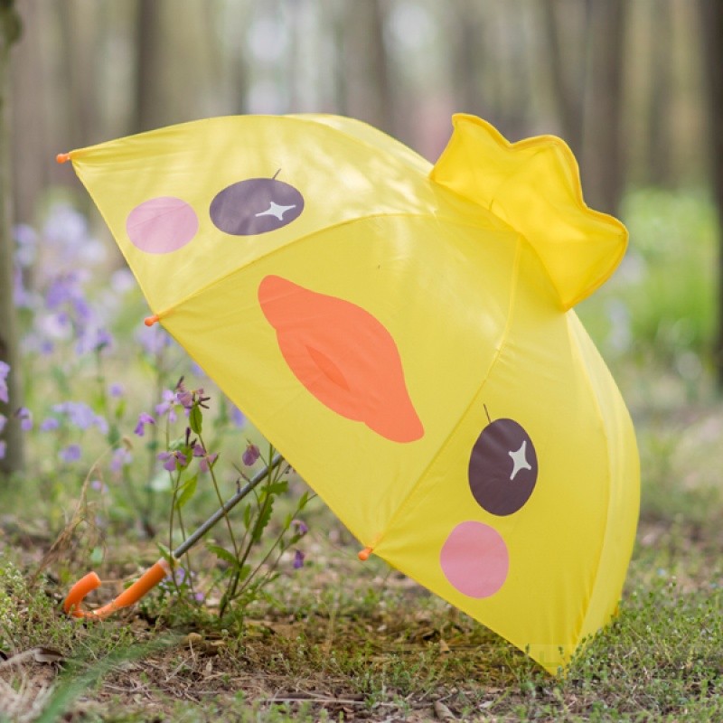 儿童雨伞幼儿园创意卡通伞遮阳伞公主伞男女宝宝伞小孩小童伞 kt猫伞