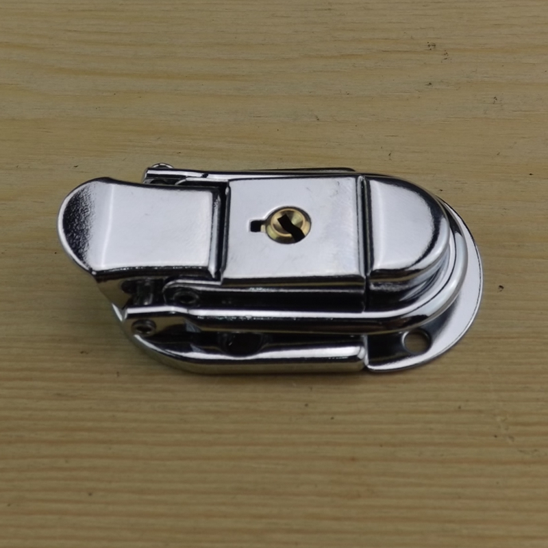 带锁搭扣工具箱搭扣铁皮搭扣带锁扣子木箱锁扣铁皮箱扣航空箱五金