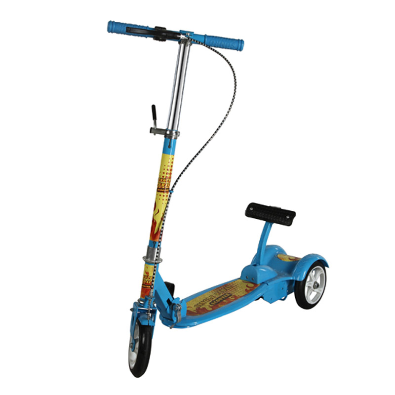 户外运动轮滑滑板滑板车休闲娱乐代步户外运动儿童三轮双脚踏滑板车