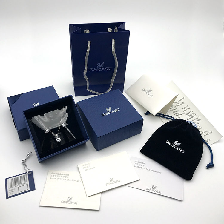 推荐好物施华洛世奇项链盒礼品首饰包装盒子戒指手表盒耳钉天鹅手镯