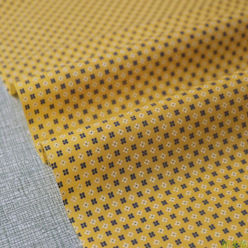 花睡神全棉田园森系小碎花水玉点点纯棉布料衬衫连衣裙手工diy面料 29