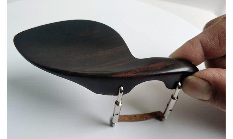 2019新品推荐小提琴腮托配件腮托垫琴托腮拖1/2/3/4/8乌木腮拖带螺丝