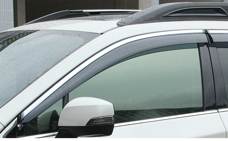 畅诗辰 2015款斯巴鲁傲虎专用晴雨挡 车窗雨挡 后视镜雨眉 原装 车窗