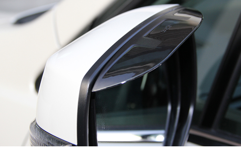 晴雨挡 车窗雨挡 后视镜雨眉 原装 车窗晴雨挡-带亮条无车标款四片装