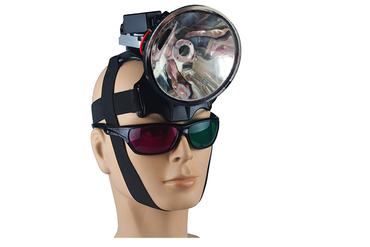 猎灯疝气灯头灯户外照明强光探照灯氙气灯防水远射高功率矿灯野鸡野兔