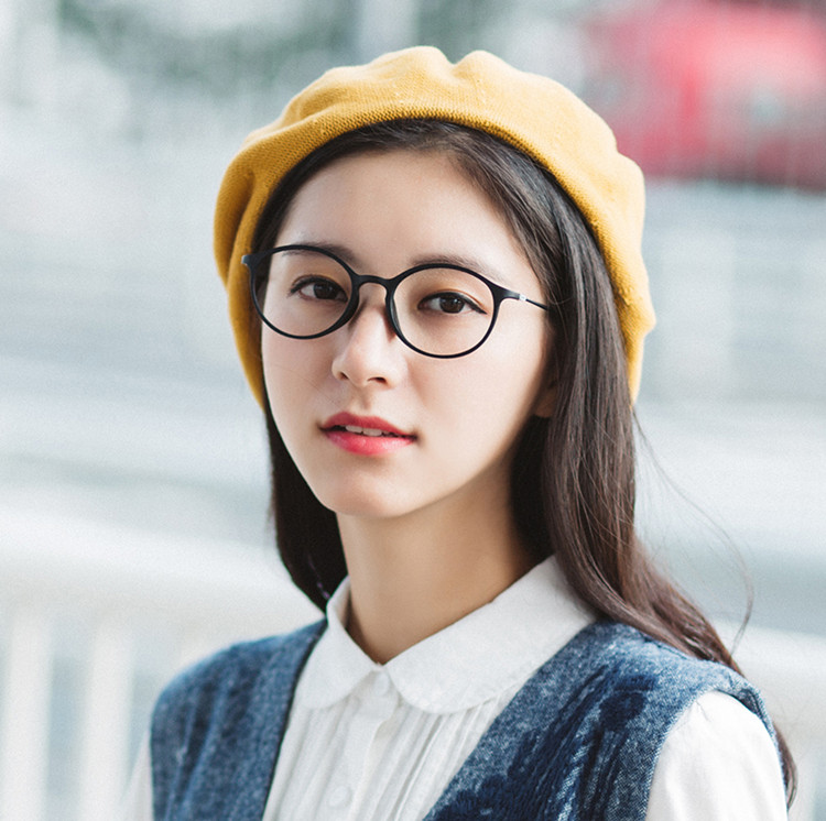 近视眼镜框超轻复古小脸塑钢眼镜架女款tr90圆框全框韩国圆形镜架丹阳