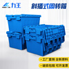 POWERKING plastic turnover box basket plastic basket storage box logistics box storage box extra large plastic box with lid storage box storage basket storage box 600*400*315