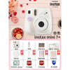 Fuji instant mini11 beauty selfie camera package includes mini12 instant photo paper as a gift for female students mini7+white package six+gift box