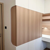 Extraordinary wood work inside and out Water-based Ketian ENF Huimin series Bedroom Italian simple wardrobe desk tatami multi-space cabinet customization Water-based Ketian bedroom furniture customization