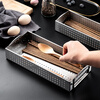 Onlycook chopstick storage box, chopstick tube, chopstick basket, tableware storage box, dishwasher-friendly, chopstick storage rack