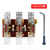 People's HD13BX knife switch series-1000A31 copper three-phase 3P knife isolation open rotating new HD13-3000/30 copper rubber plate