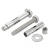 Jinggong (JINGGONG) 304 stainless steel external hexagonal expansion screws, internal expansion bolts, flat head external hexagonal expansion bolts, 30% off M8*60 (10 pieces), punch 10mm