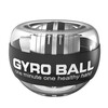 Gaishi wrist strength ball self-starting 100 kg men and women super gyro decompression wrist centrifugal ball finger new grip device exercise ball arm strength training Douyin same style self-starting transparent black-no light, ball bag included