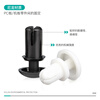 Gongtu nylon push-type rivet buckle plastic expansion nail PC board fixed buckle female buckle rivet push-type R5045 one thousand black and white please note