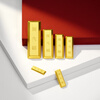 Chow Tai Fook small gold brick gold bar pure gold gold craft gold men's price IF optional birthday gift IF1753 gold Au999.9 about 5.05g