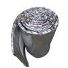 Double single-sided aluminum foil ceramic fiber blanket aluminum silicate insulation cotton insulation refractory material composite fireproof asbestos-free 10mm*610mm*7 meters