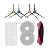 Water wizard is suitable for Midea Lingmo V10 V12 sweeping and mopping robot accessories cleaning fluid consumables mop holder side brush main brush cover filter garbage bag dust bag quarterly pack