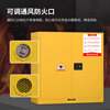 KINKOCCL industrial explosion-proof cabinet chemical safety cabinet storage cabinet fire-proof hazardous chemicals storage cabinet weak acid and weak alkali cabinet flammable and explosive dangerous goods cabinet 30 gallon yellow can be customized